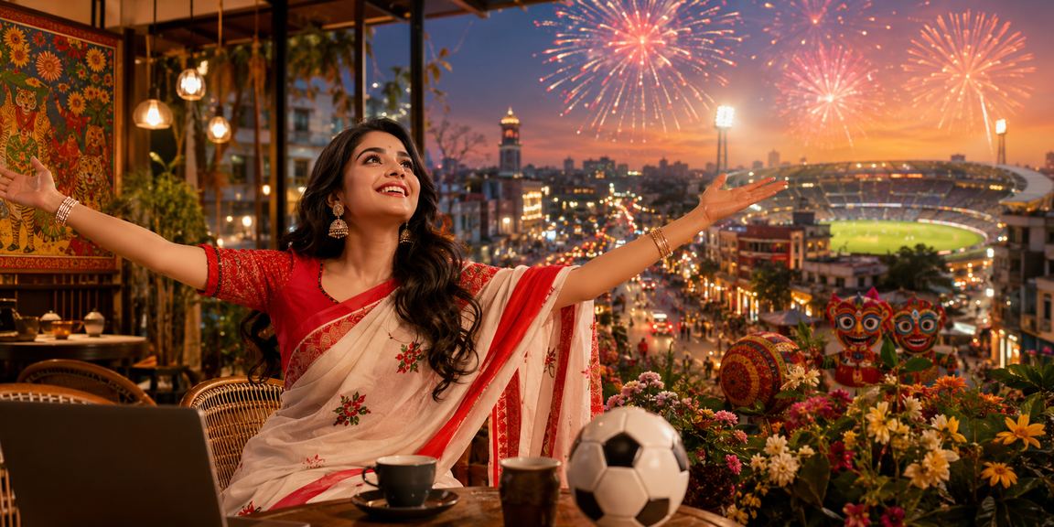 কুমিল্লায় পহেলা বৈশাখ উৎসবে ক্রিকেট বেটিং প্রোমোশন উপভোগ করছেন খেলোয়াড়
